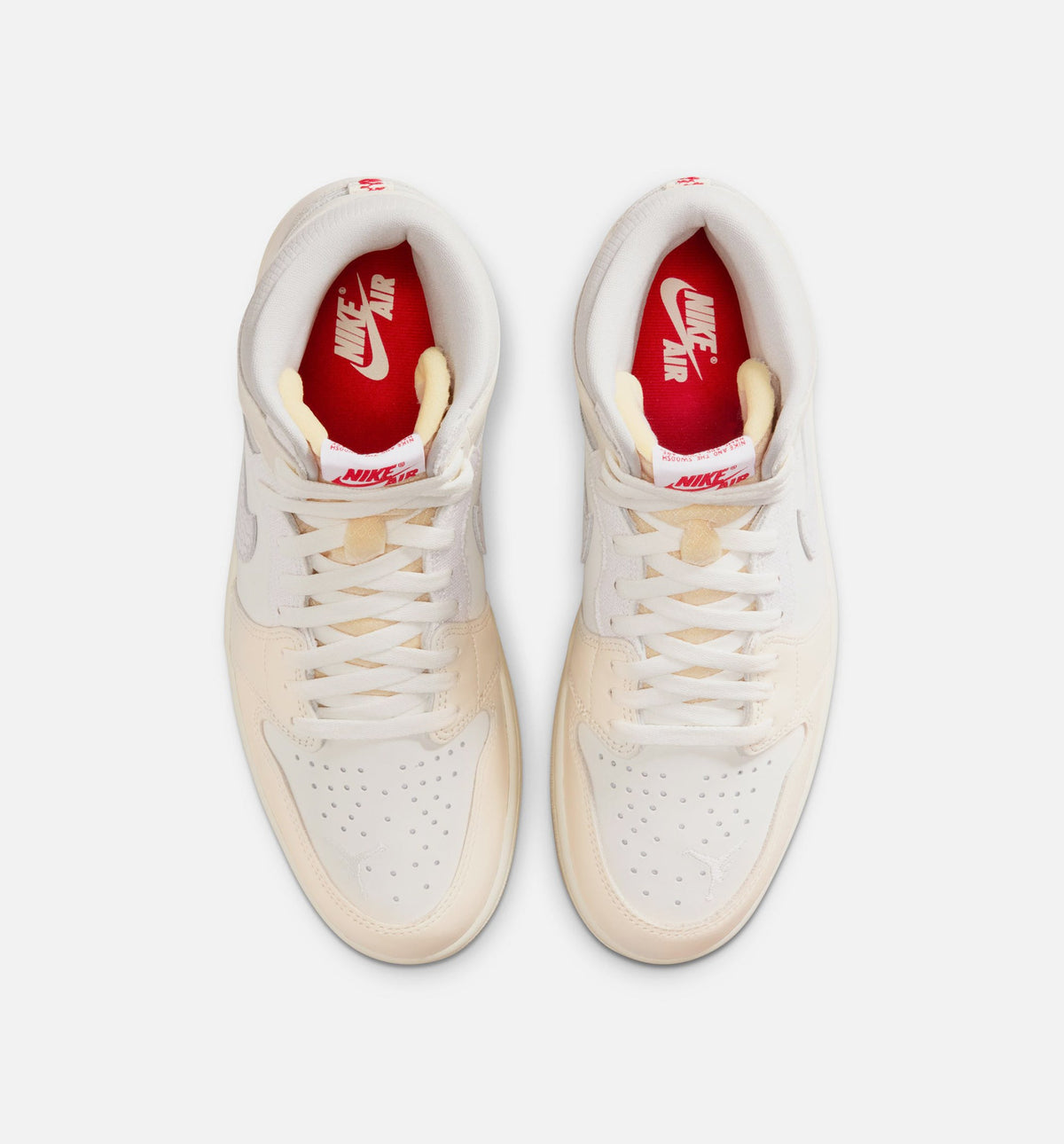 Air Jordan 1 Retro High OG Sail Men's Sneakers - Sail/University Red/Pale Ivory/Coconut Milk/Phantom