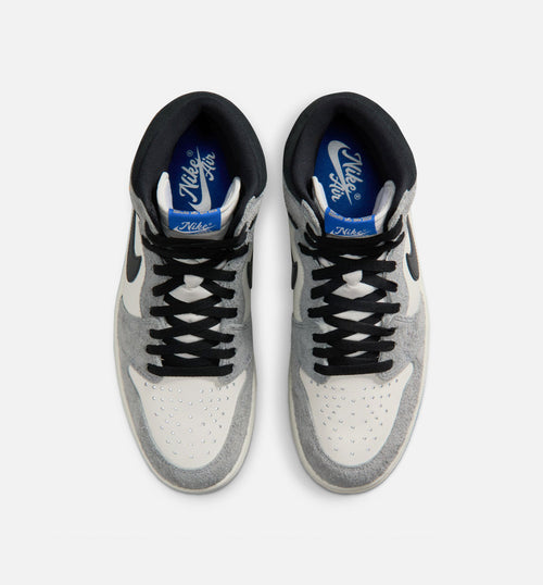 Air Jordan 1 Retro High OG Cool Grey Men's Sneakers - Cool Grey/Black/Sail/Game Royal/White