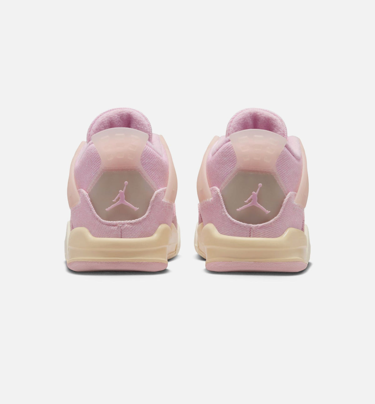Air Jordan 4 Retro Pink Pearl And Iced Carmine Infant & Toddler Sneakers - Iced Carmine/Iced Carmine/Coconut Milk/Anthracite/Muslin/Pinksicle