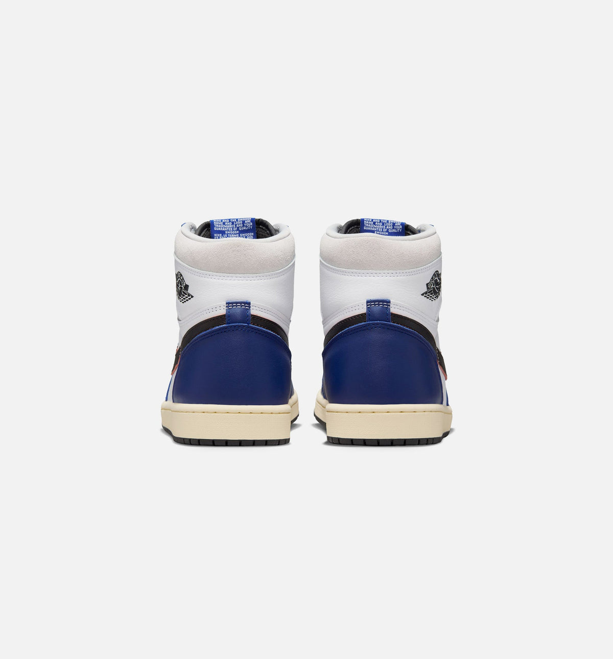Air Jordan 1 Retro High OG Rare Air Deep Royal Blue Men's Sneakers - White/Black/Neutral Grey/Deep Royal Blue
