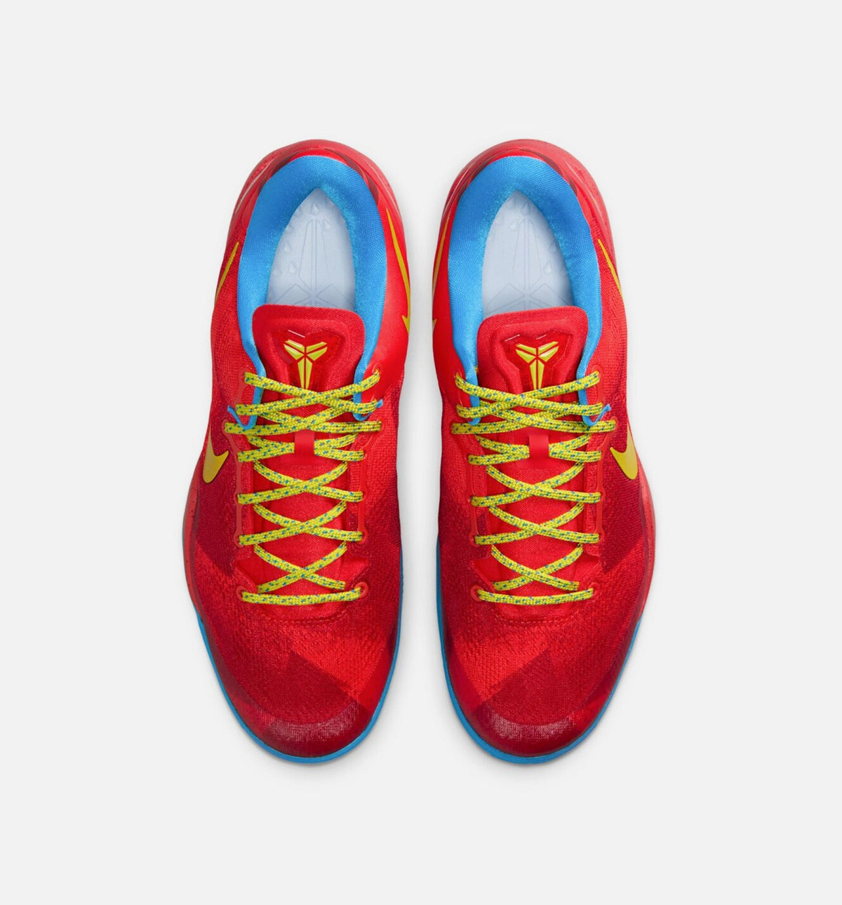 Kobe VIII Protro Year Of The Horse Men's Sneakers - Light Crimson/Vivid Blue/Bright Citron